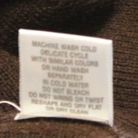 Dressbarn $58 1X Brown Open Front Shawl Collar Cardigan Sweater with Pockets - Picture 7 of 11